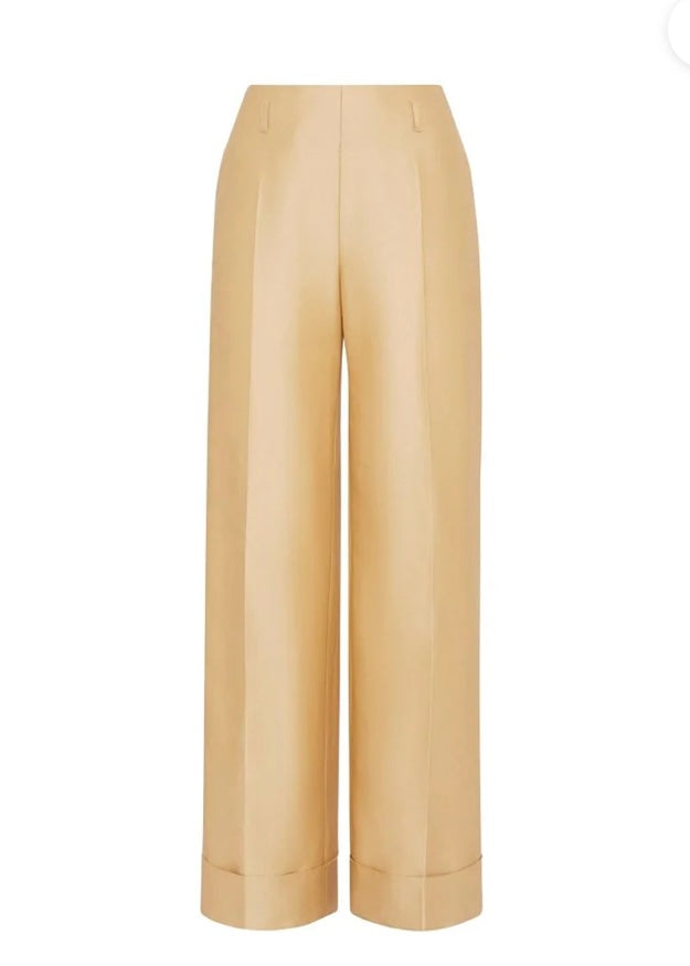 Pantalone con risvolto