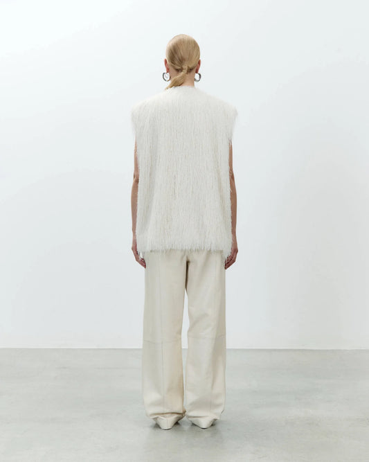 GILET CON FRANGE