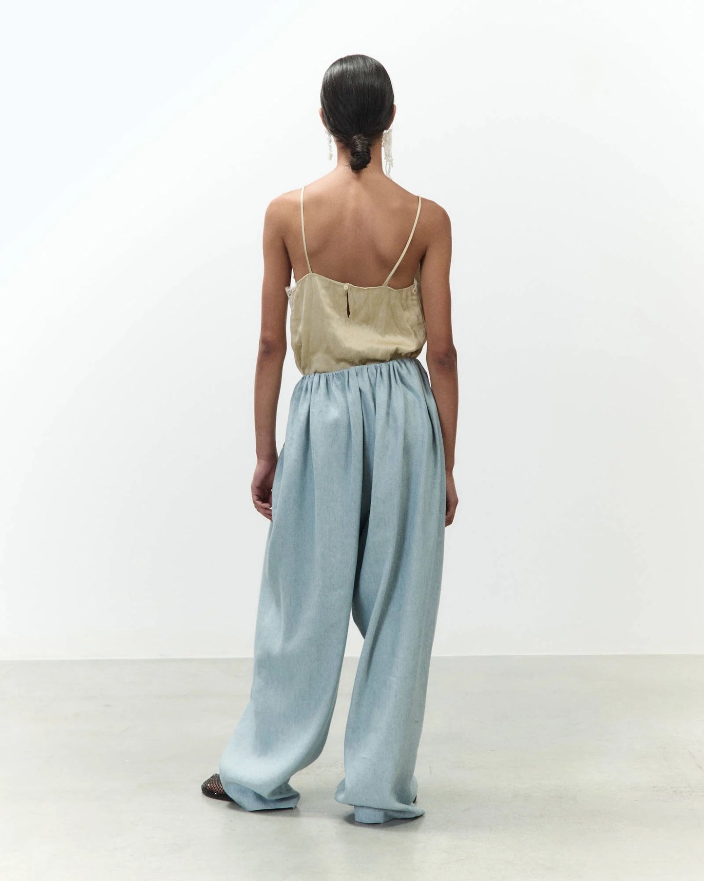 PANTALONE AMPIO MÉLANGE