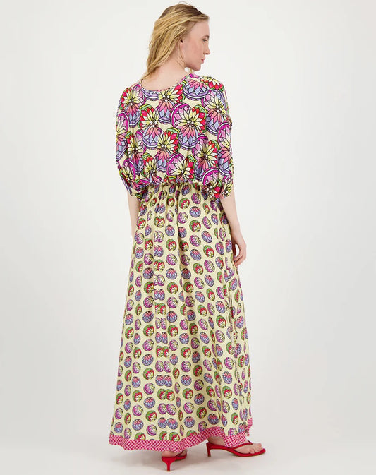 Rose Lucky Me Kaftan Dress