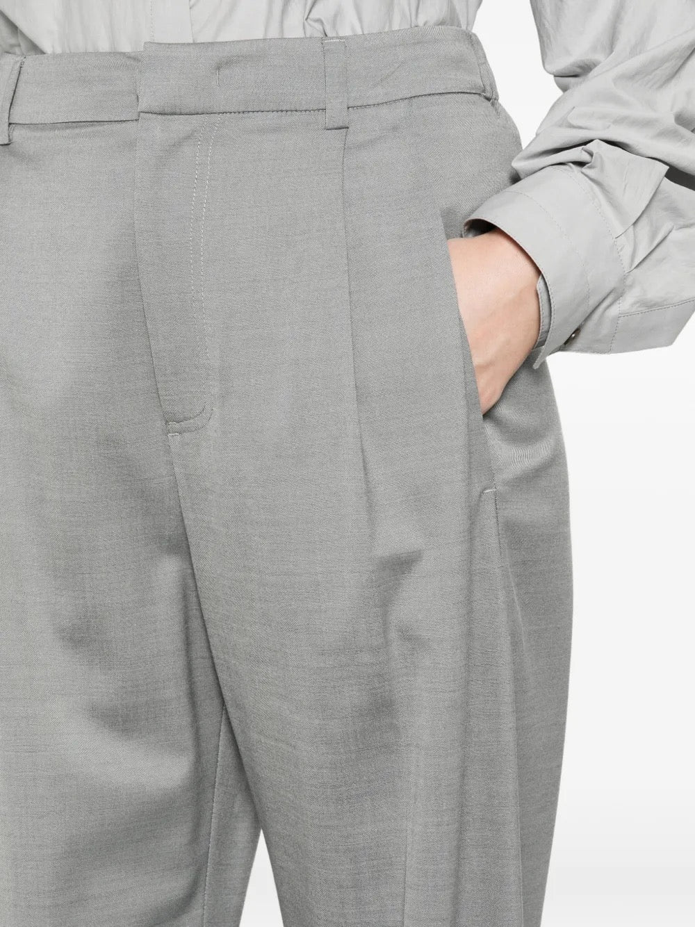 Pantaloni plissé