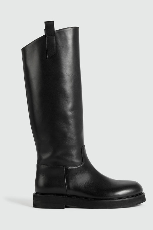 STIVALE BIKER VERA PELLE