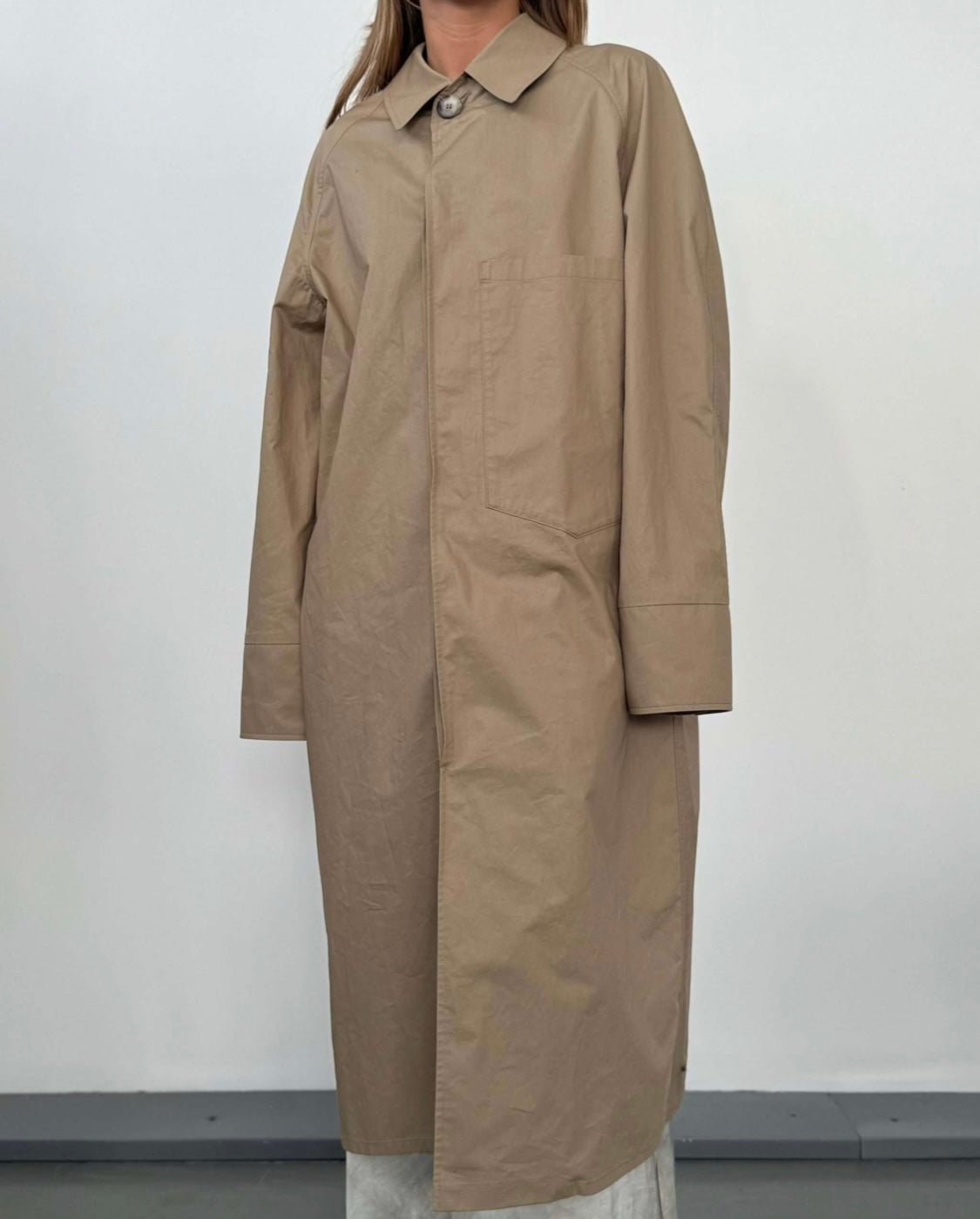 Trench in cotone