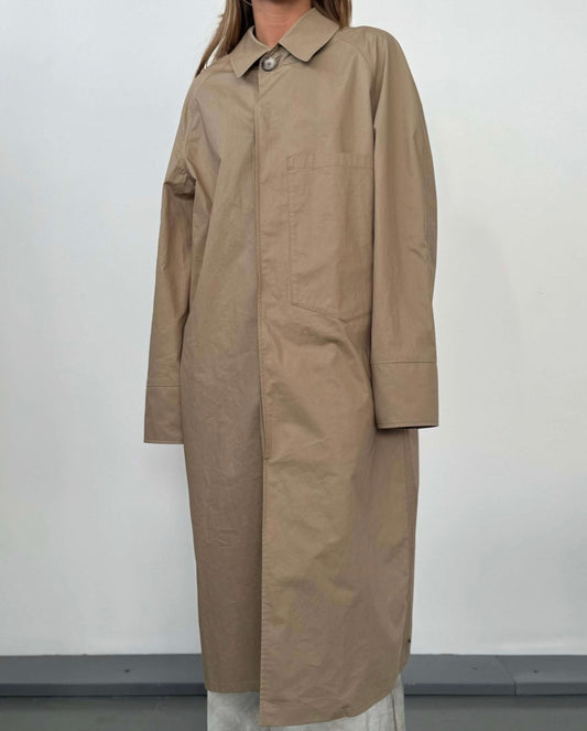 Trench in cotone