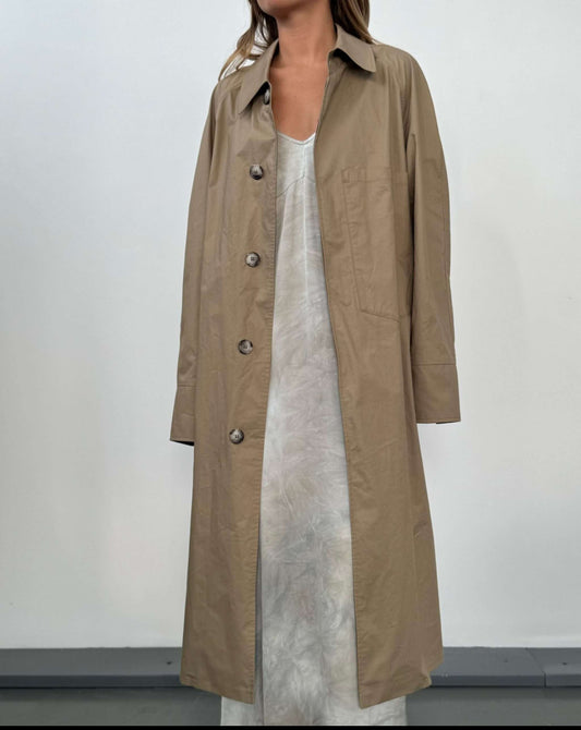 Trench in cotone