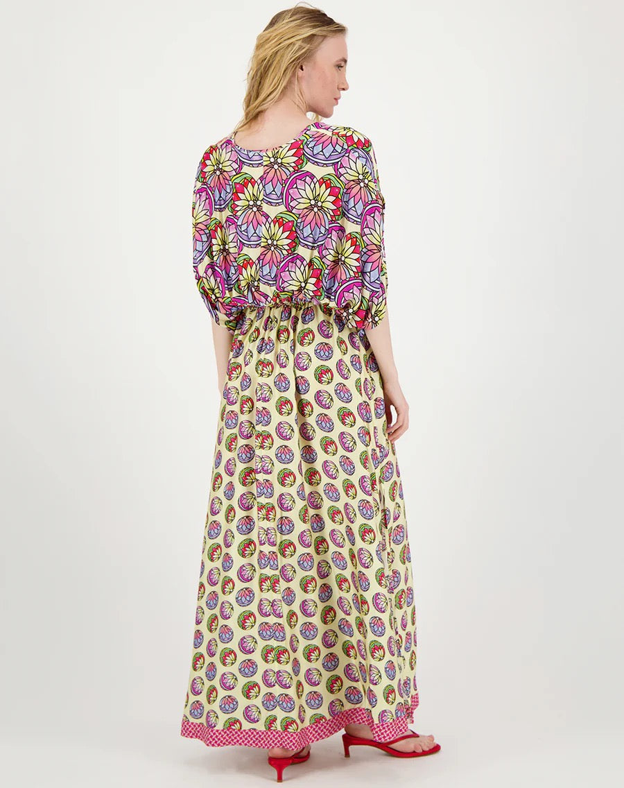 Rose Lucky Me Kaftan Dress