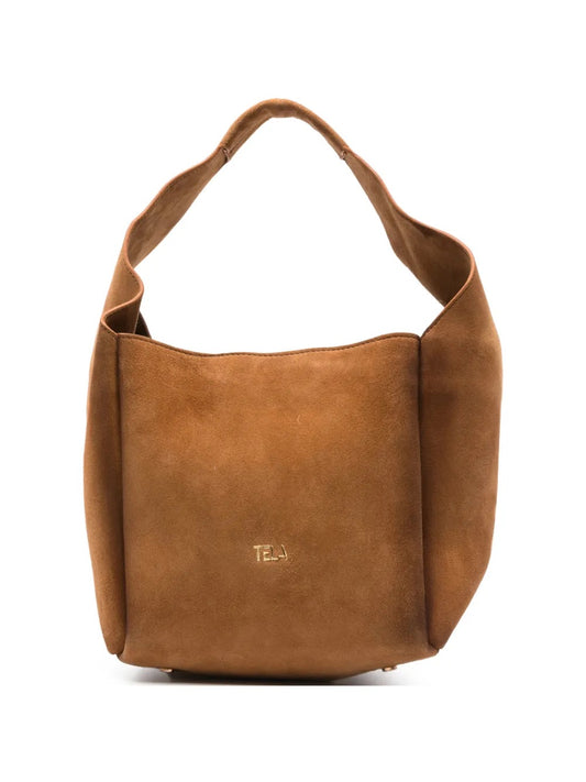 Borsa a spalla con logo