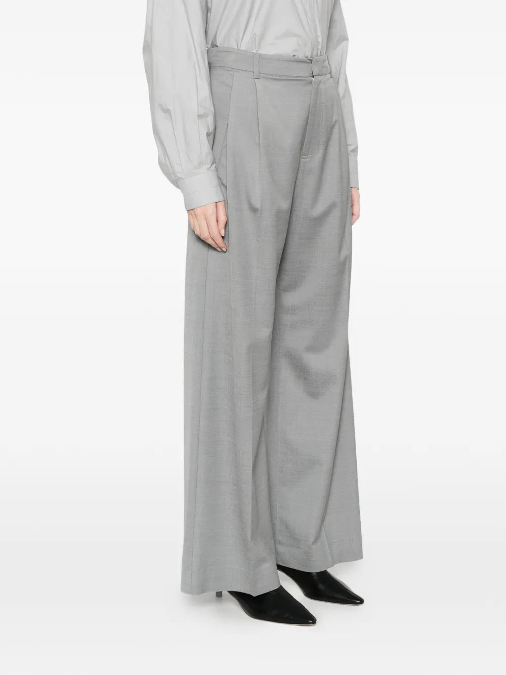 Pantaloni plissé