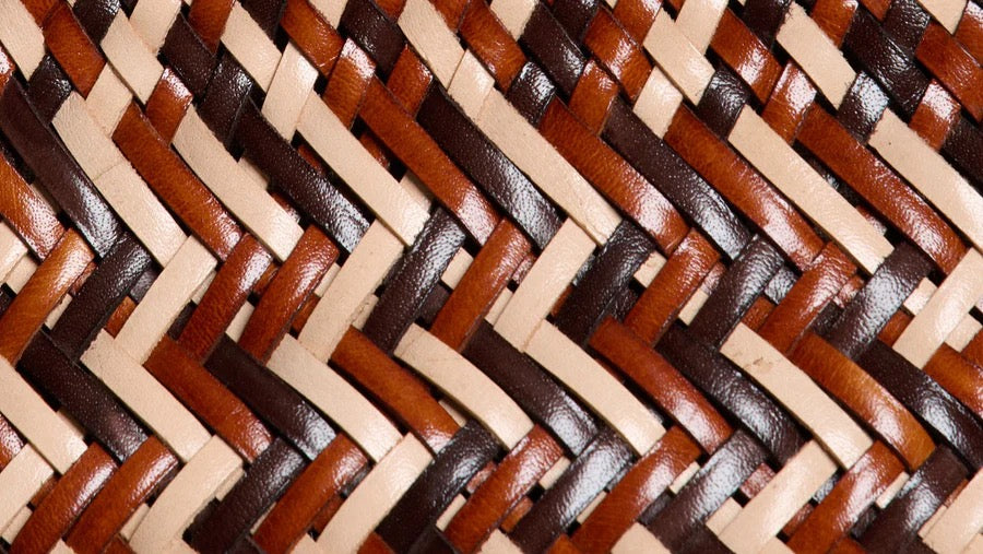 GOYA ZIG ZAG CHOCOLATE NUDE COGNAC