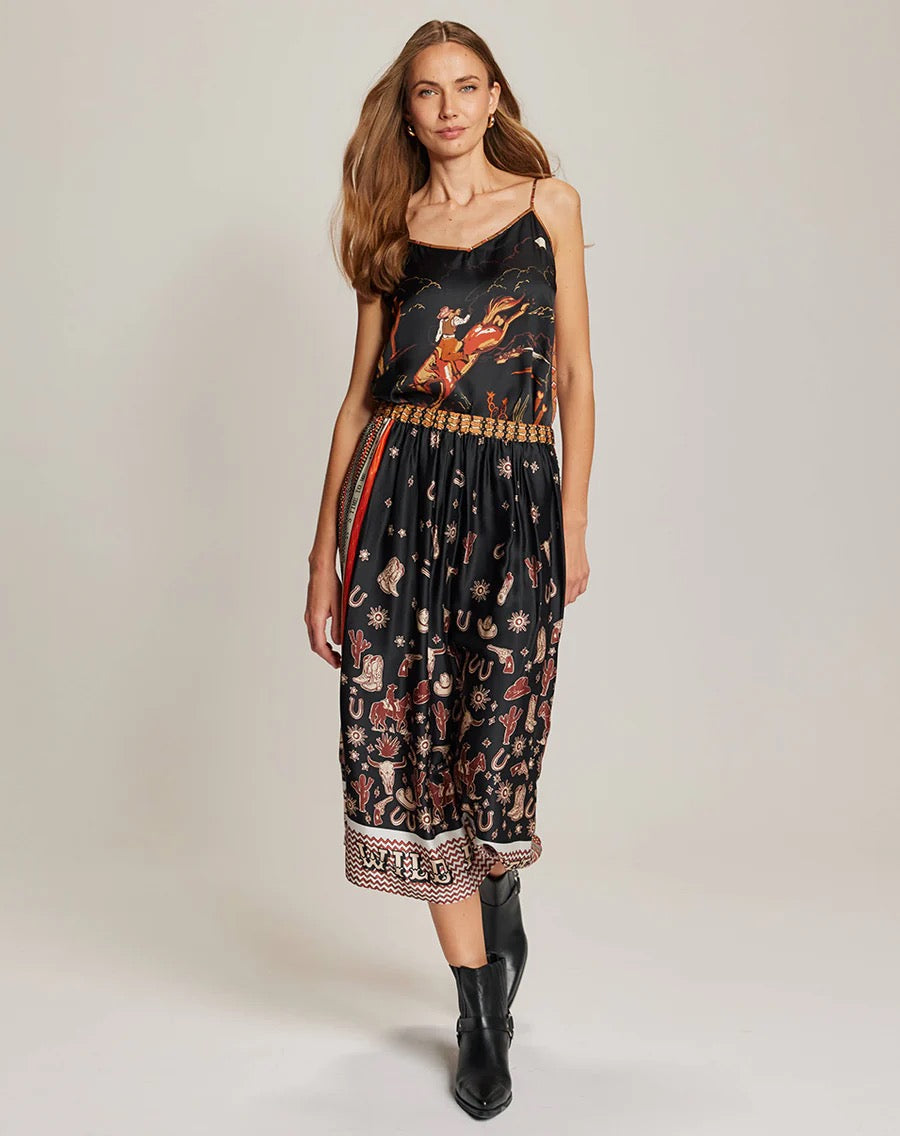 Vanessa Rodeo Midi Skirt