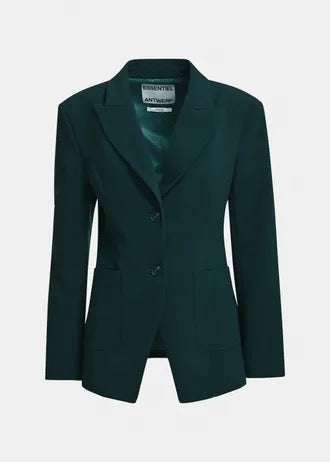 Blazer monopetto sartoriale verde scuro