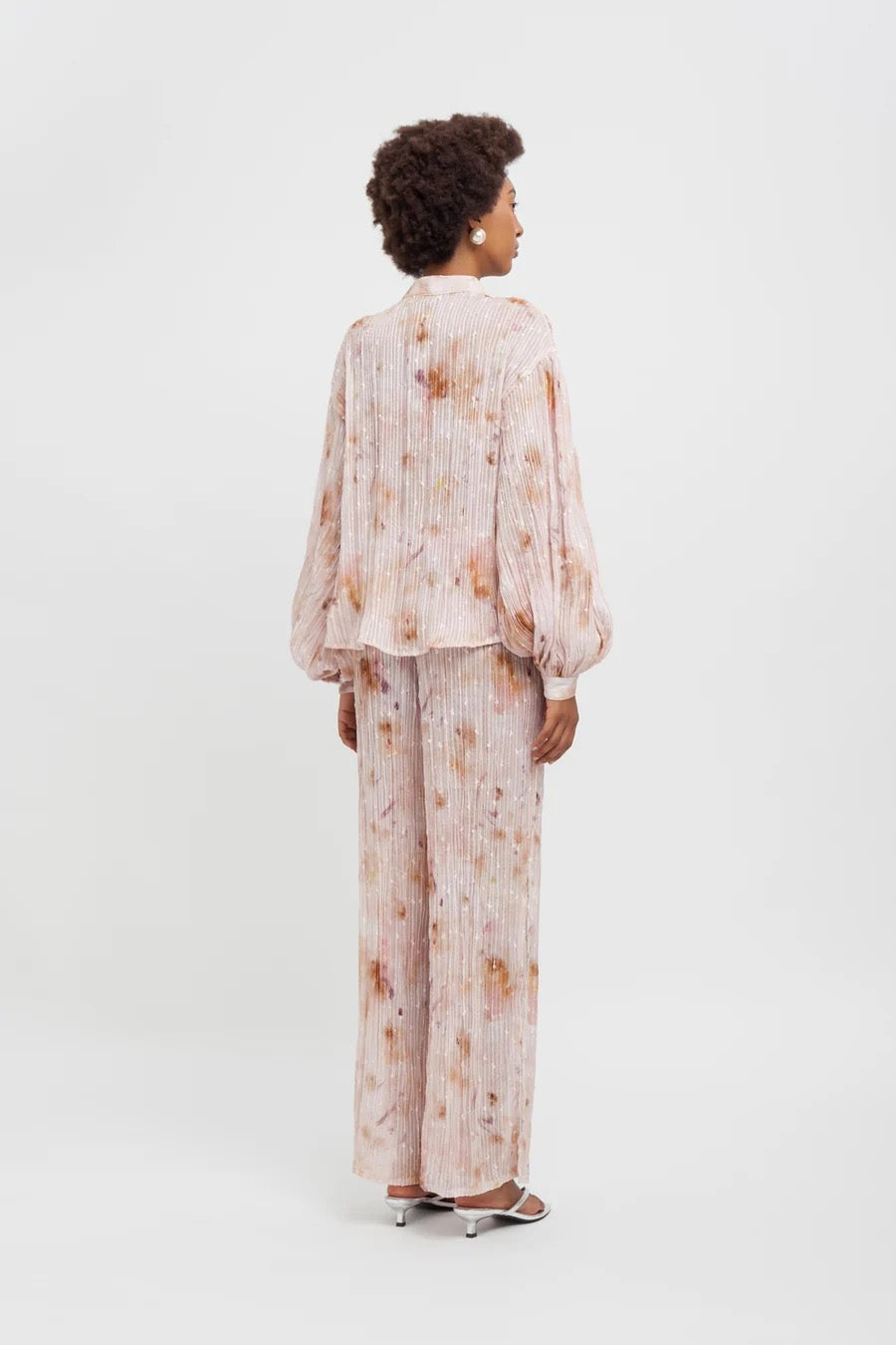 Pantalone plissettato