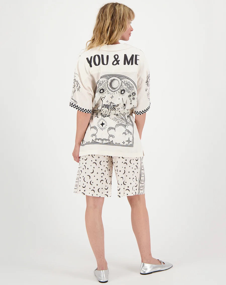 Nala Zodiac Belted Tunic