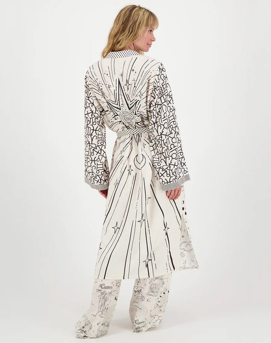 Nova Kimono Zodiac Dress