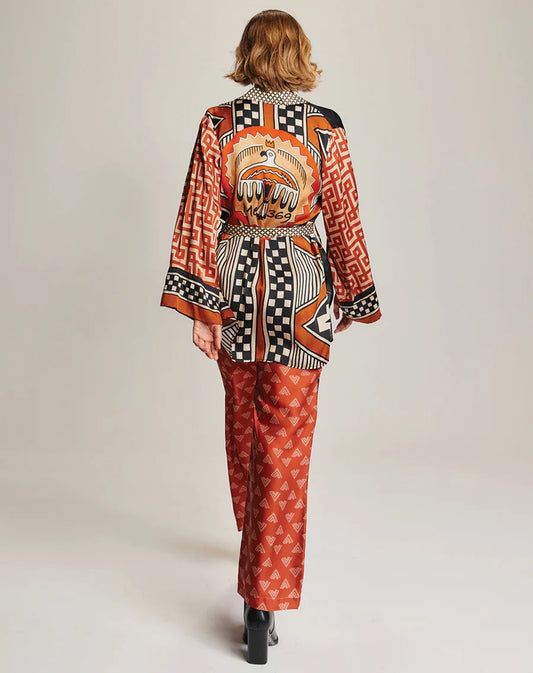 Lucia Rodeo Belted Kimono