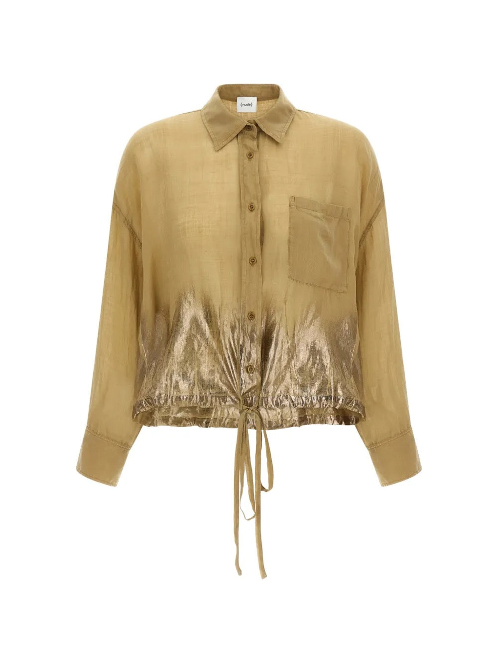 Camicia con coulisse