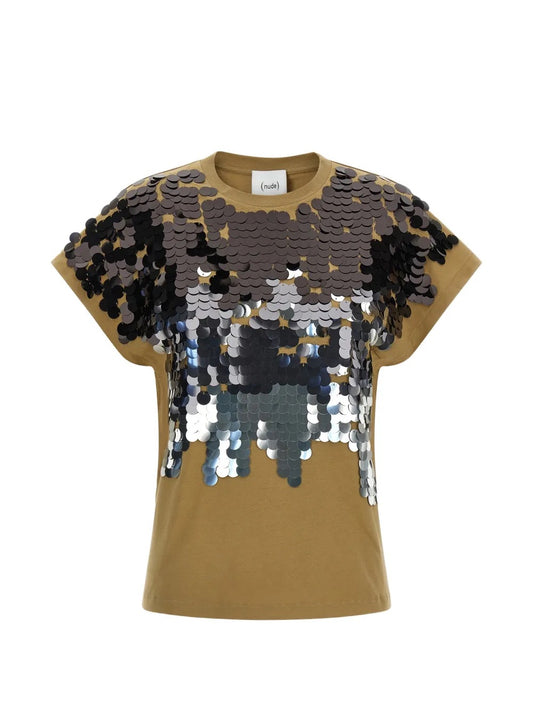 T-shirt con decorazione