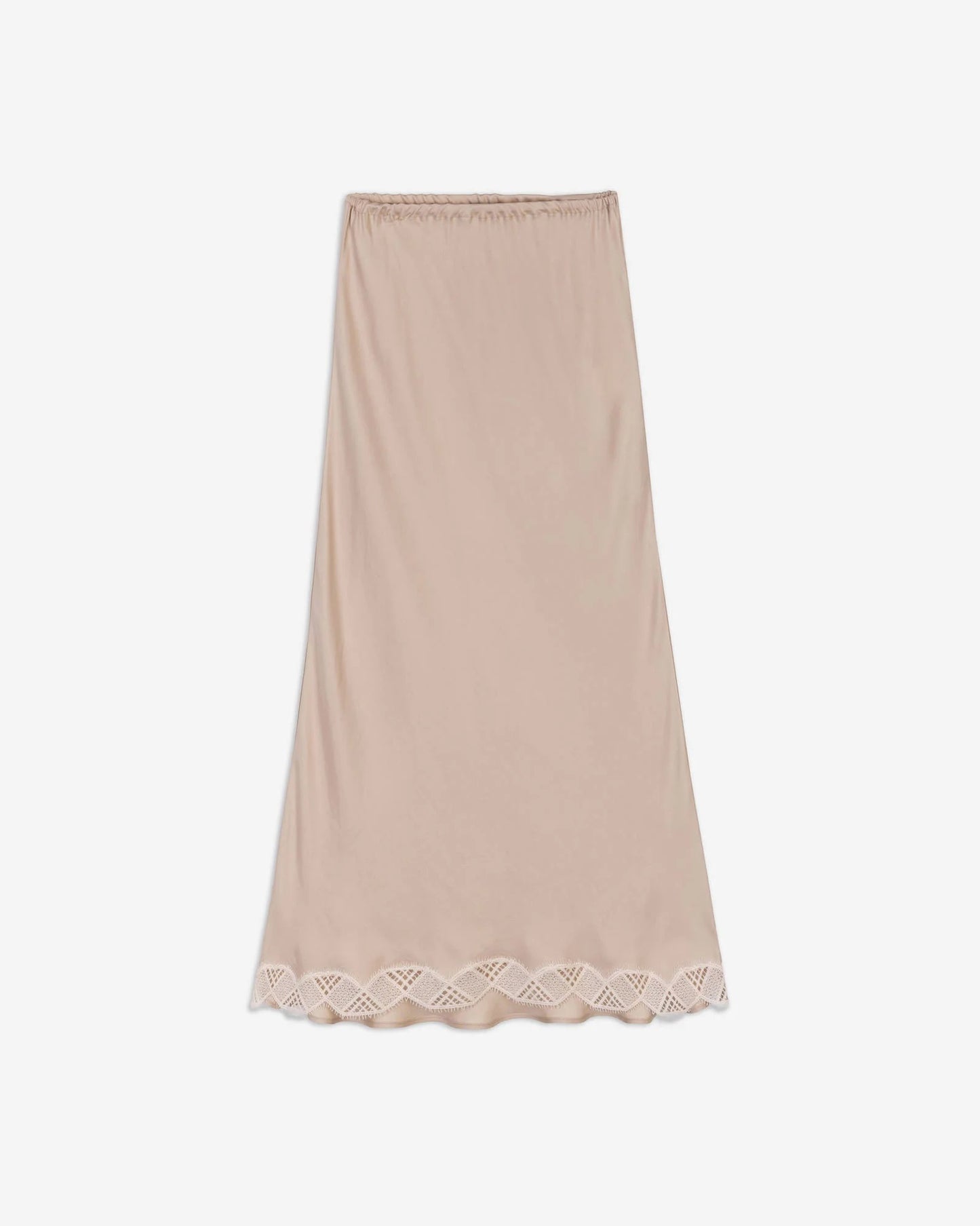 GONNA IN TWILL CON PIZZO Prezzo di listino