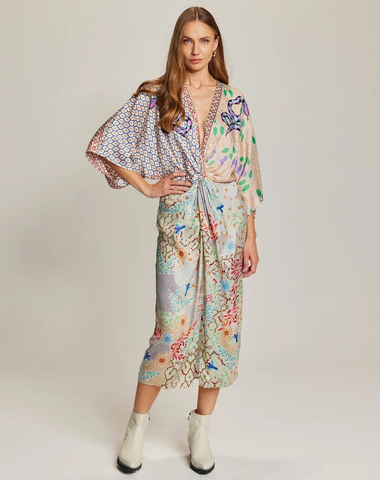 Camila Shipibo Twisted Dress